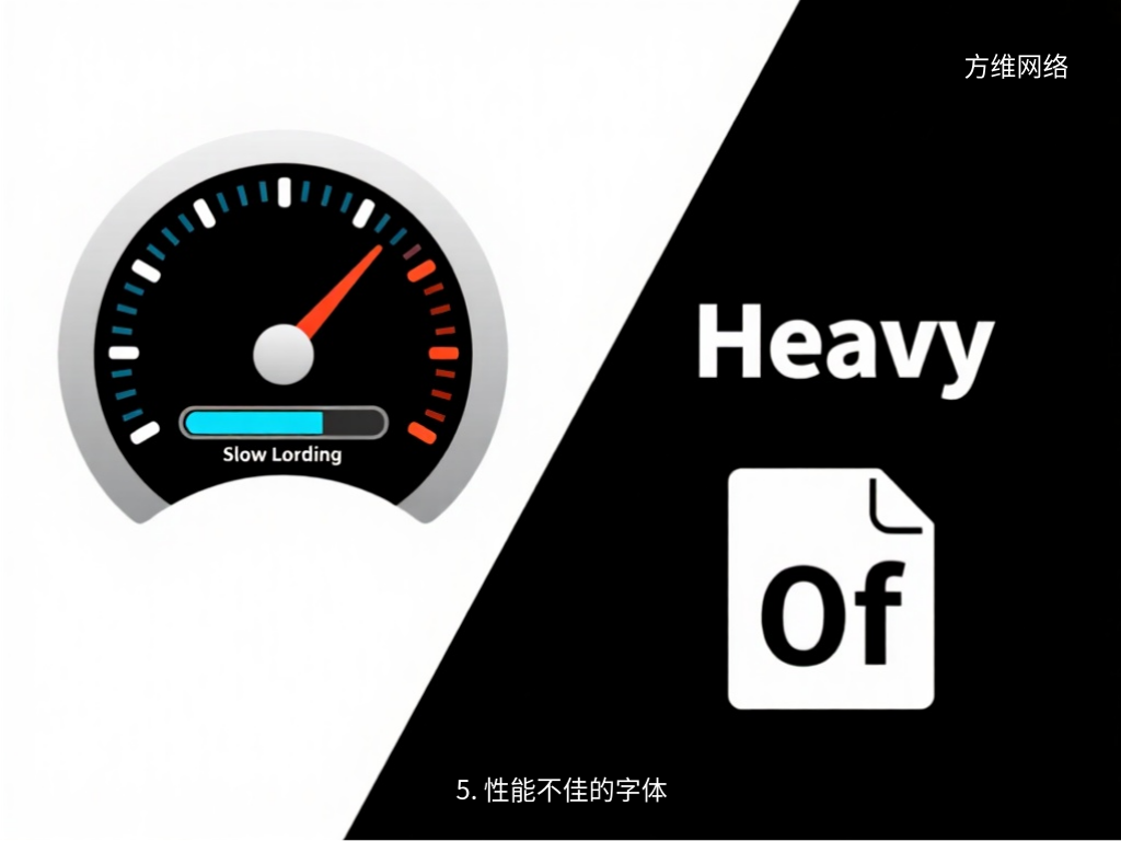 5. 性能不佳的字体