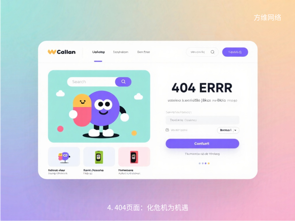 4. 404页面：化危机为机遇
