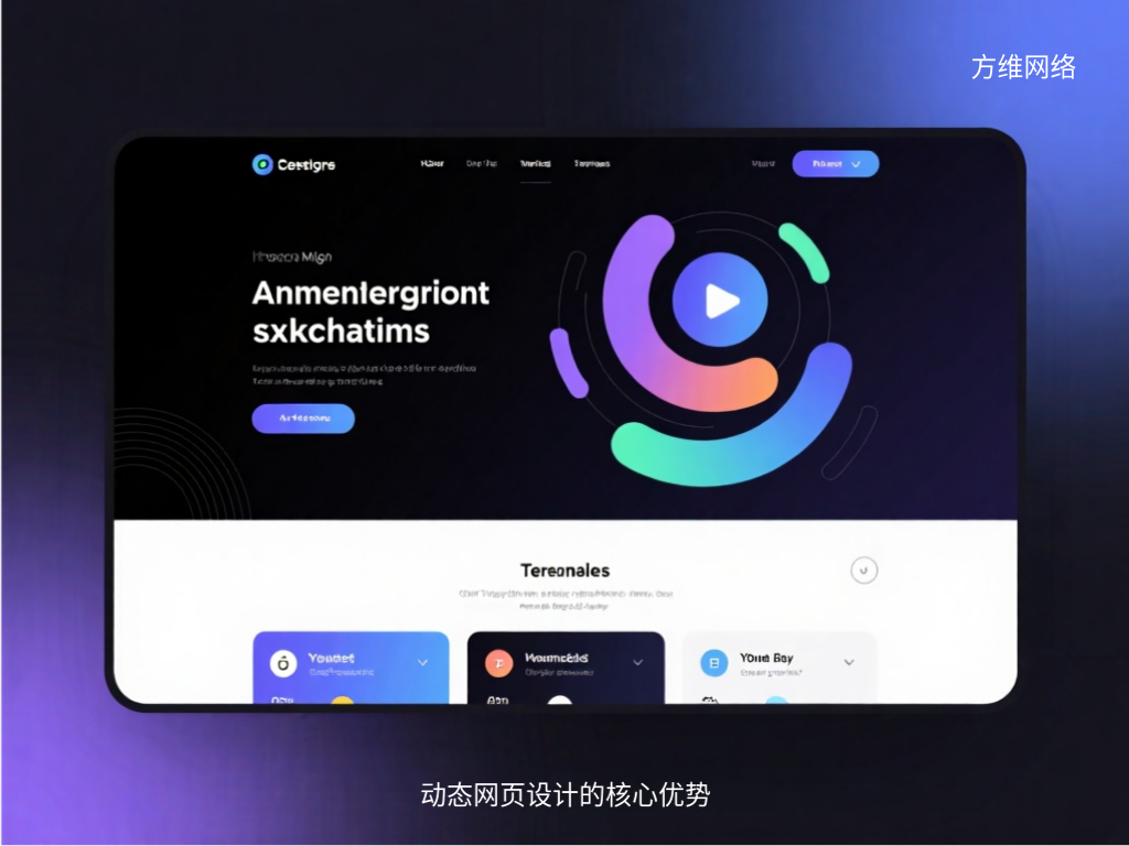 动态网页设计的核心优势