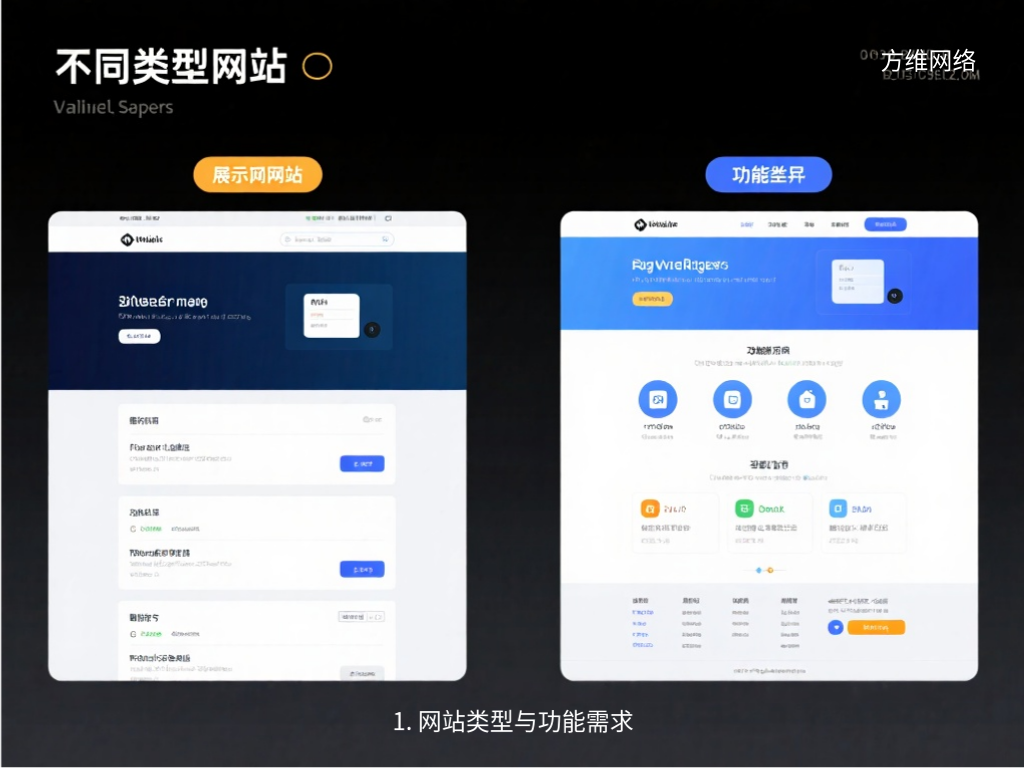 1. 网站类型与功能需求
