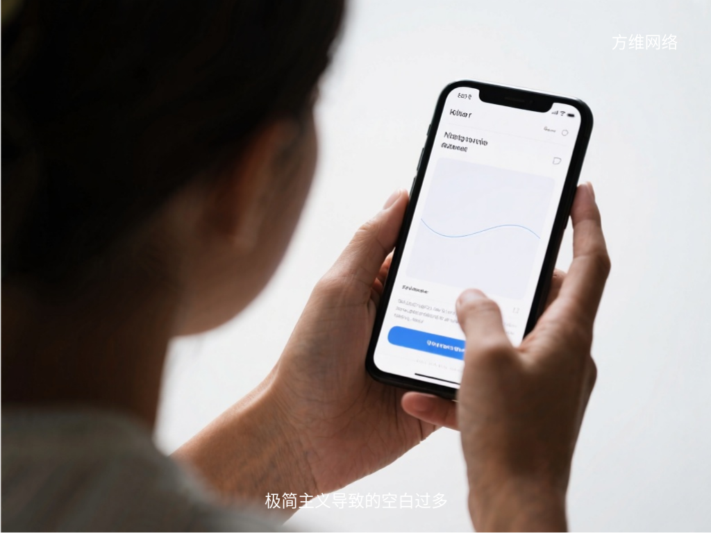 极简主义导致的空白过多