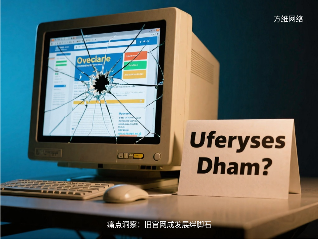 痛点洞察：旧官网成发展绊脚石