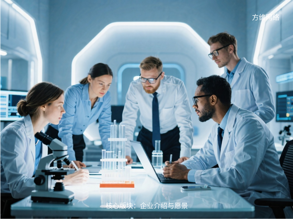 核心版块：企业介绍与愿景